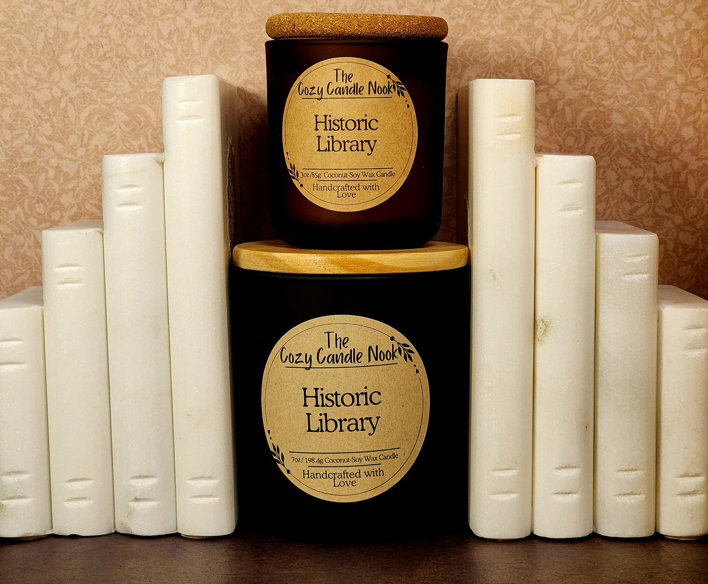 Historic Library Candle