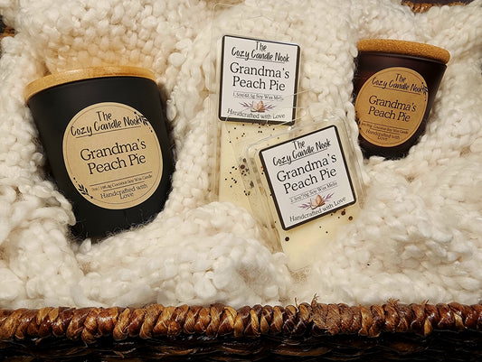 Grandma's Peach Pie Wax Melts