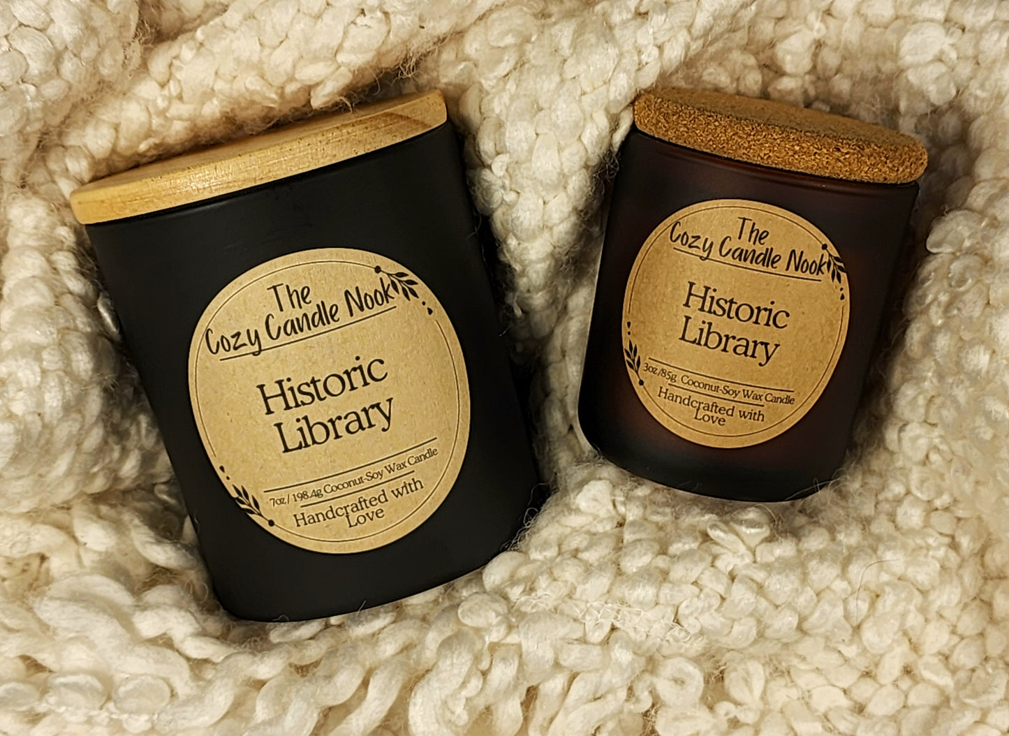 Historic Library Candle