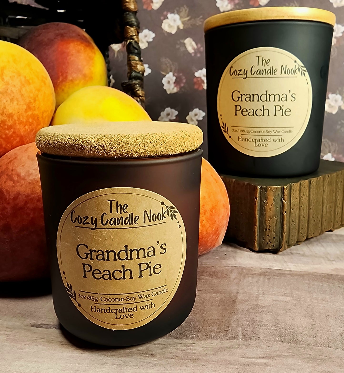 Grandma's Peach Pie Candle