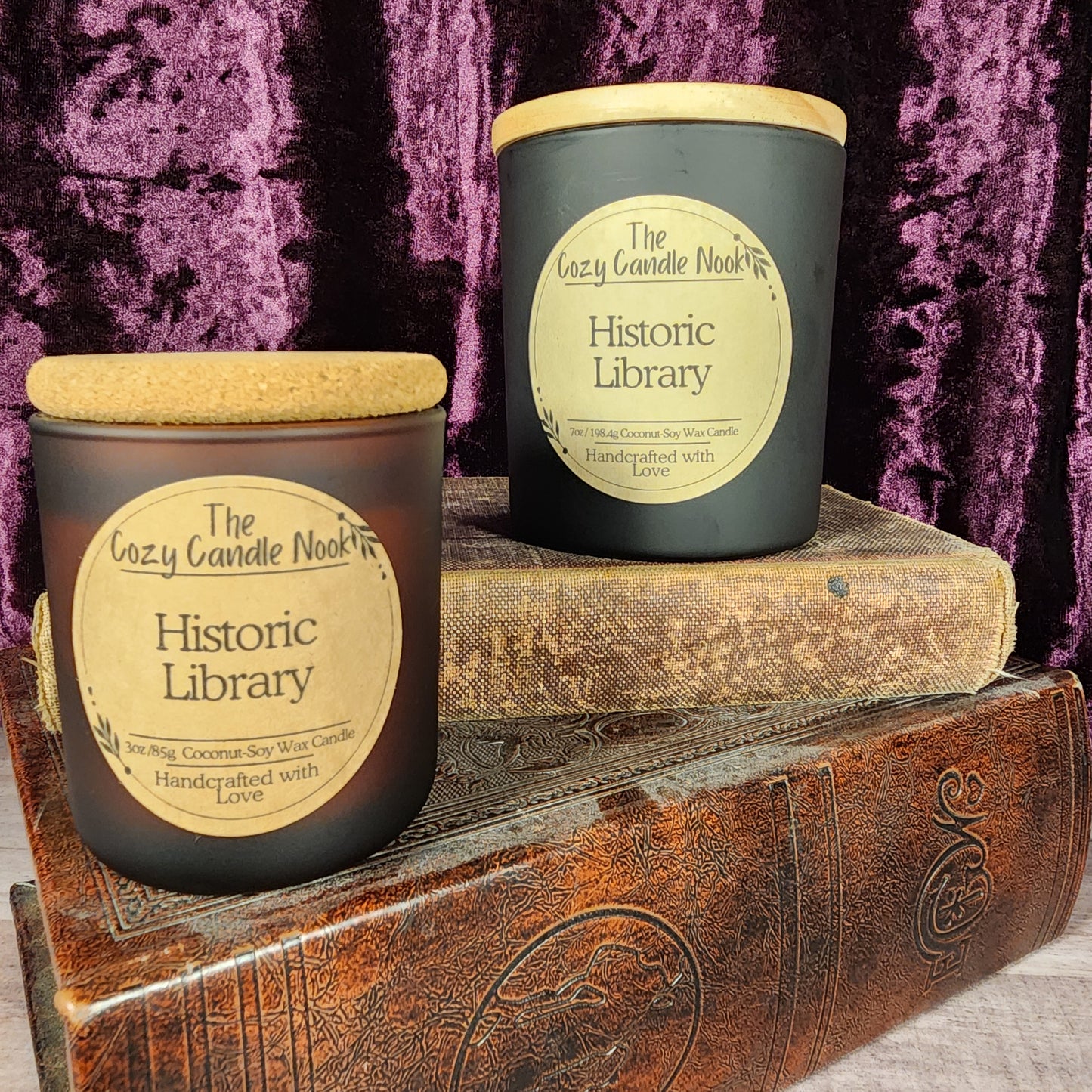 Historic Library Candle