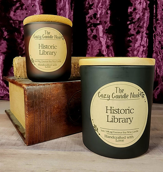 Historic Library Candle