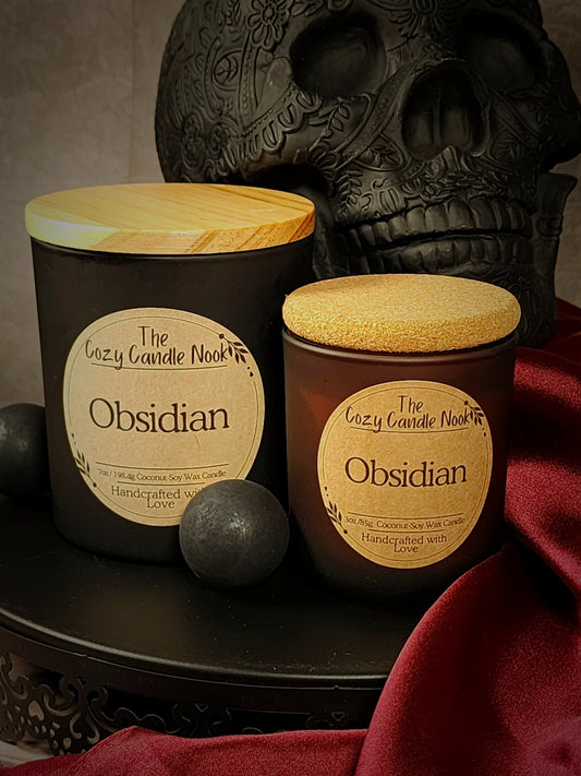 Obsidian Candle
