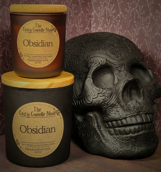 Obsidian Candle