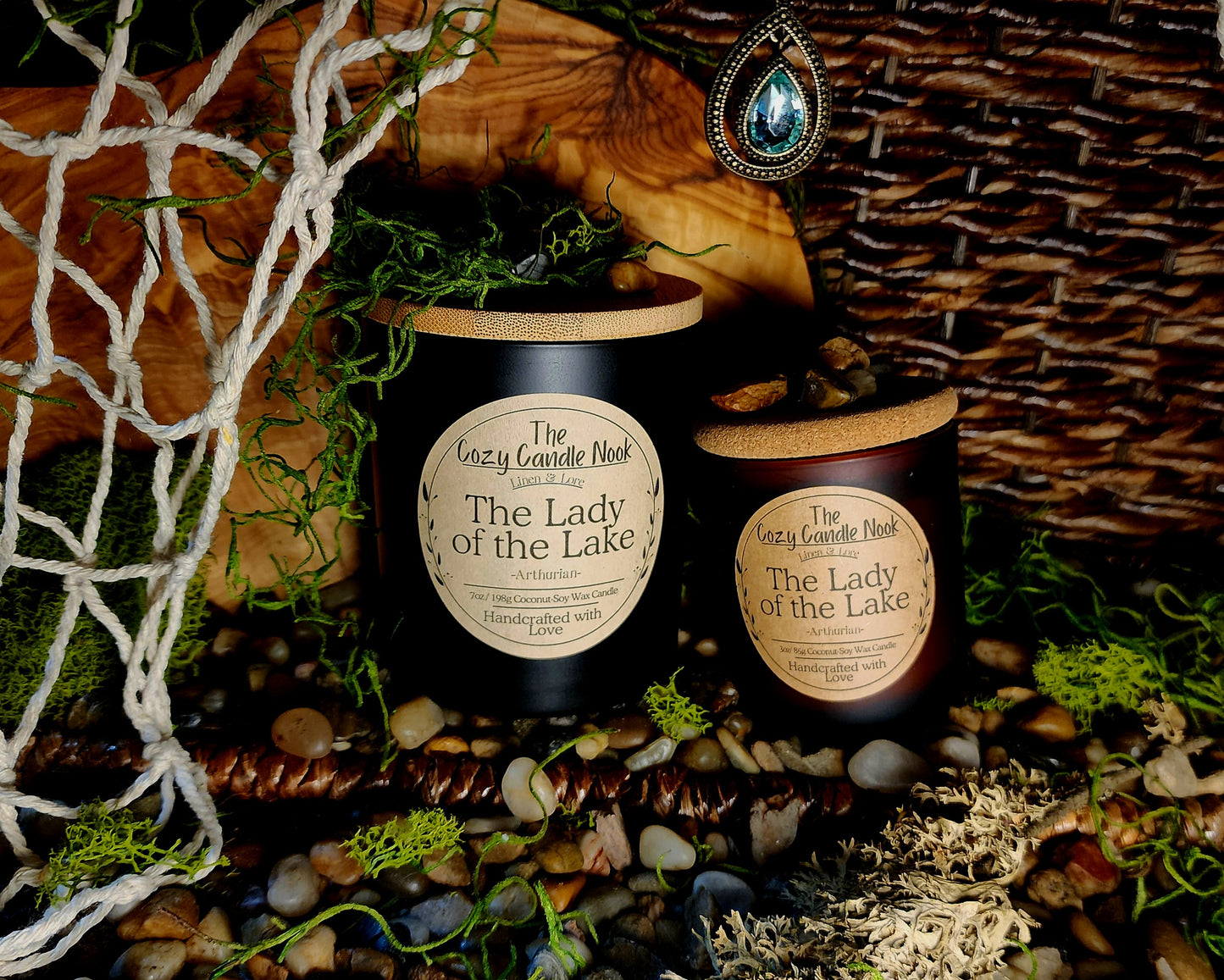 The Lady of the Lake Candle