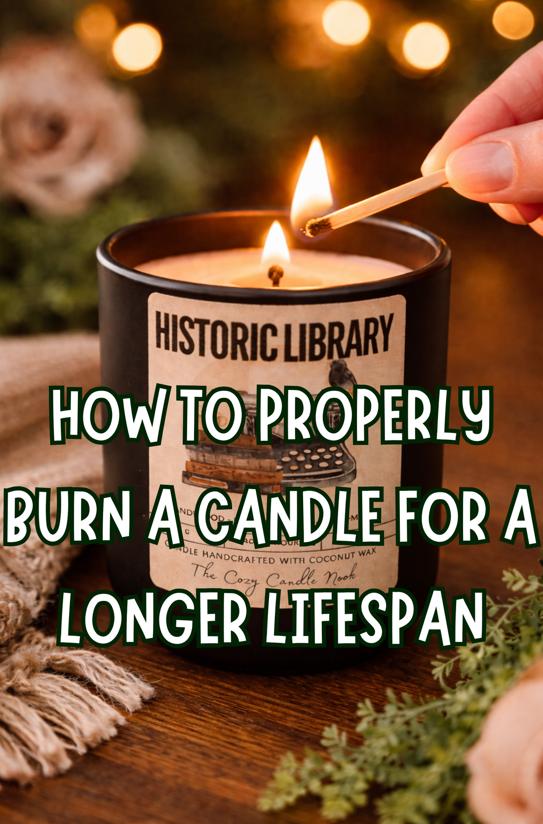 How to Properly Burn a Candle for a Longer Lifespan
