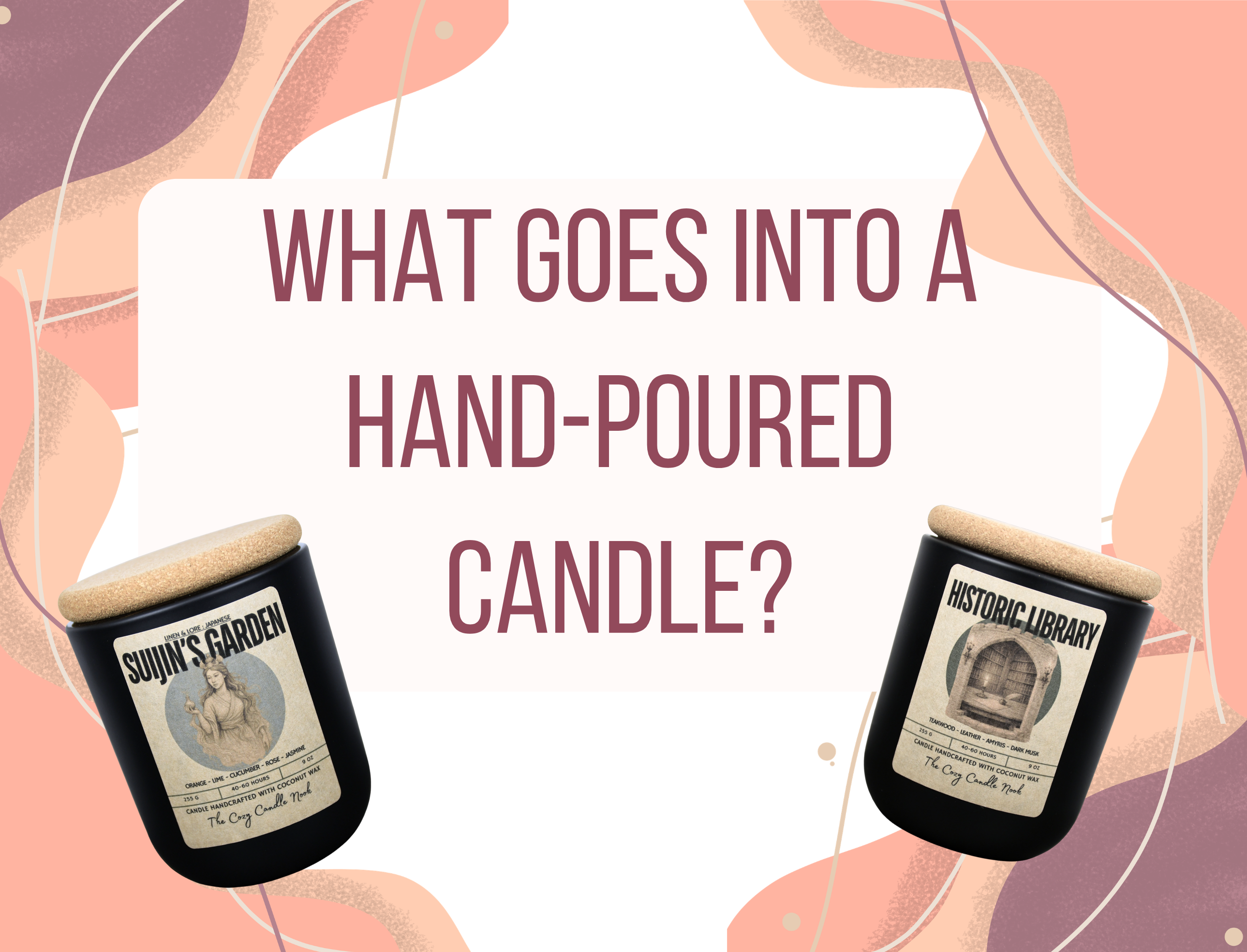 What Goes into a Hand-Poured Candle?