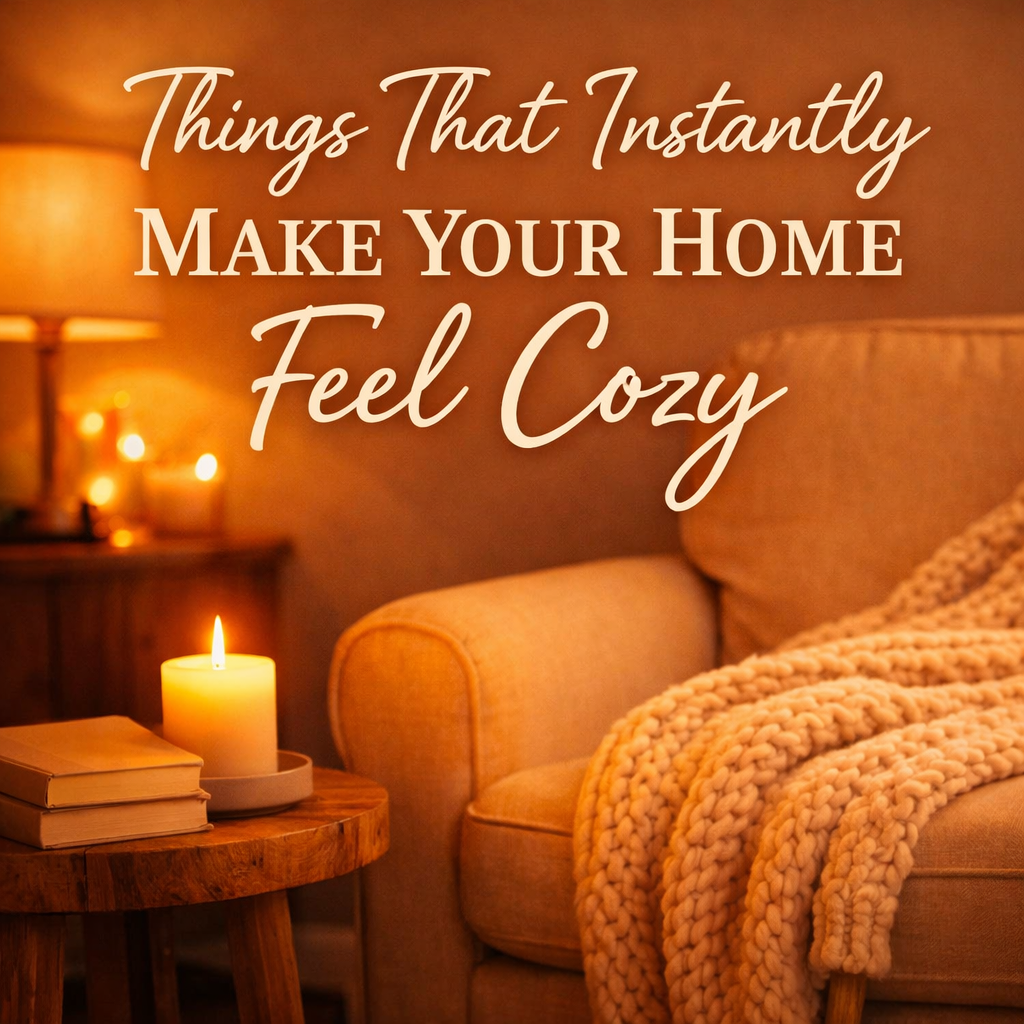 Things That Instantly Make Your Home Feel Cozy