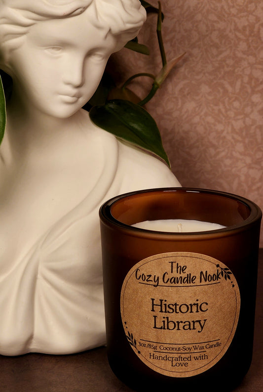 Historic Library Candle