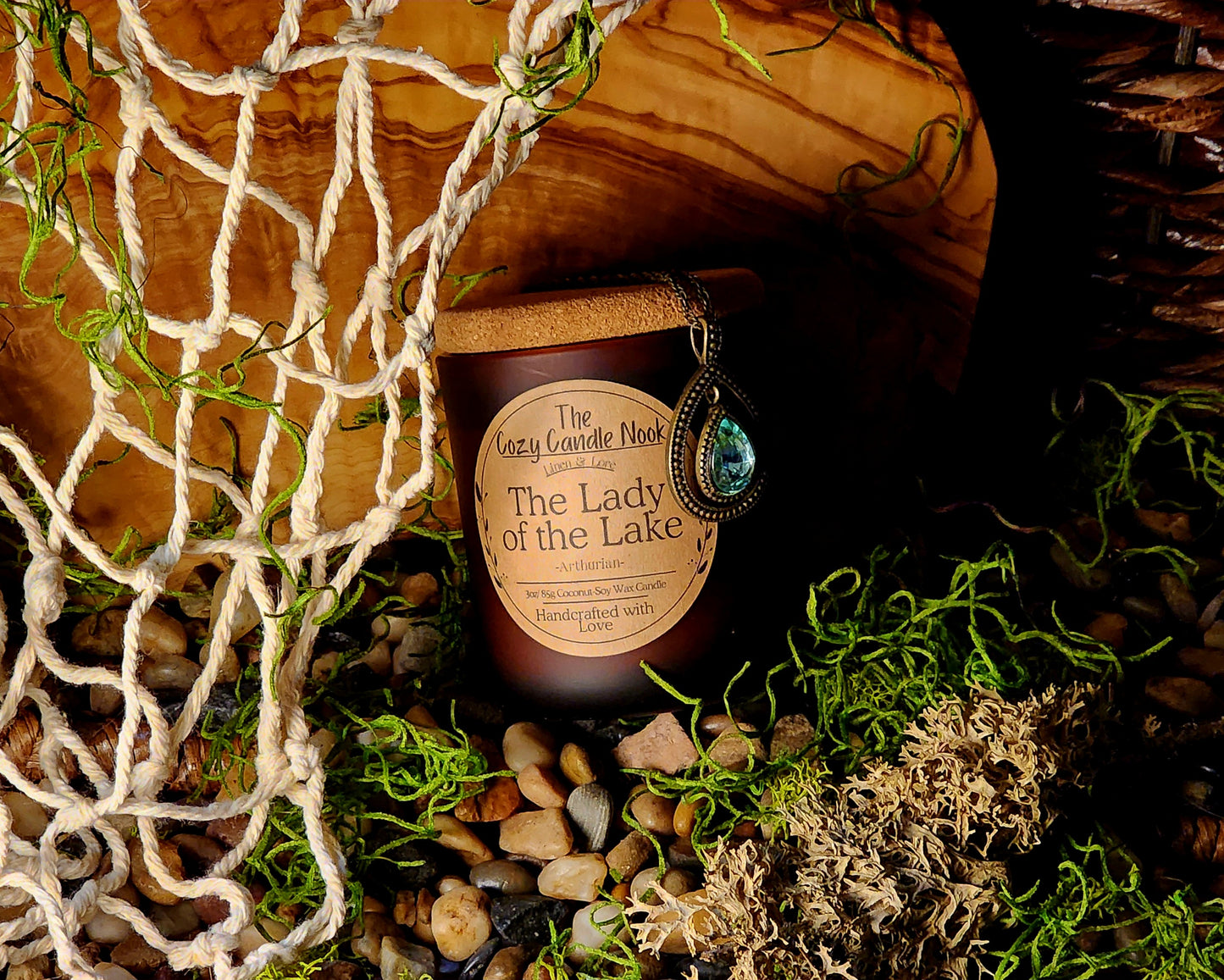 The Lady of the Lake Candle