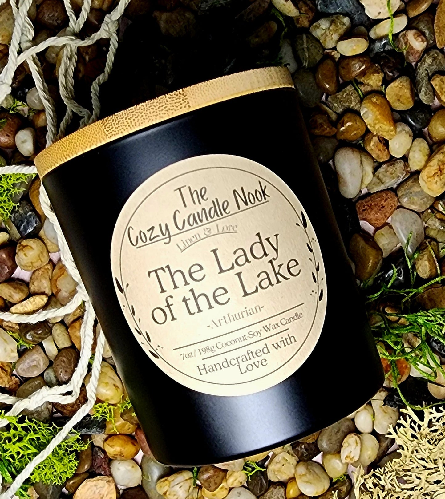 The Lady of the Lake Candle