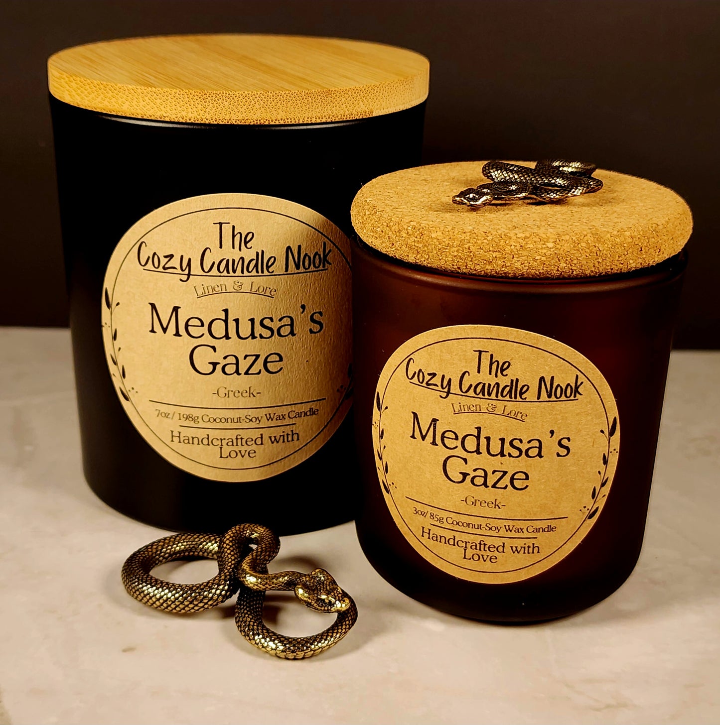 Medusa's Gaze Candle