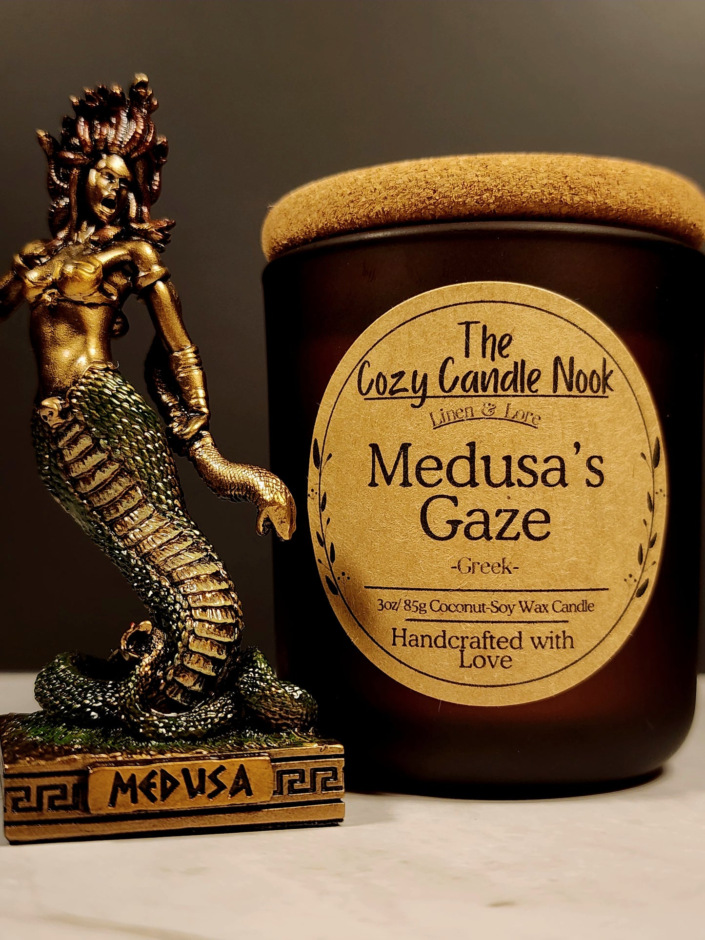 Medusa's Gaze Candle