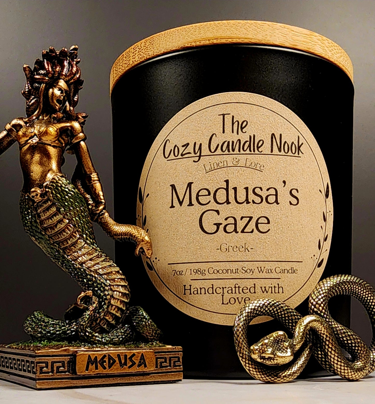 Medusa's Gaze Candle