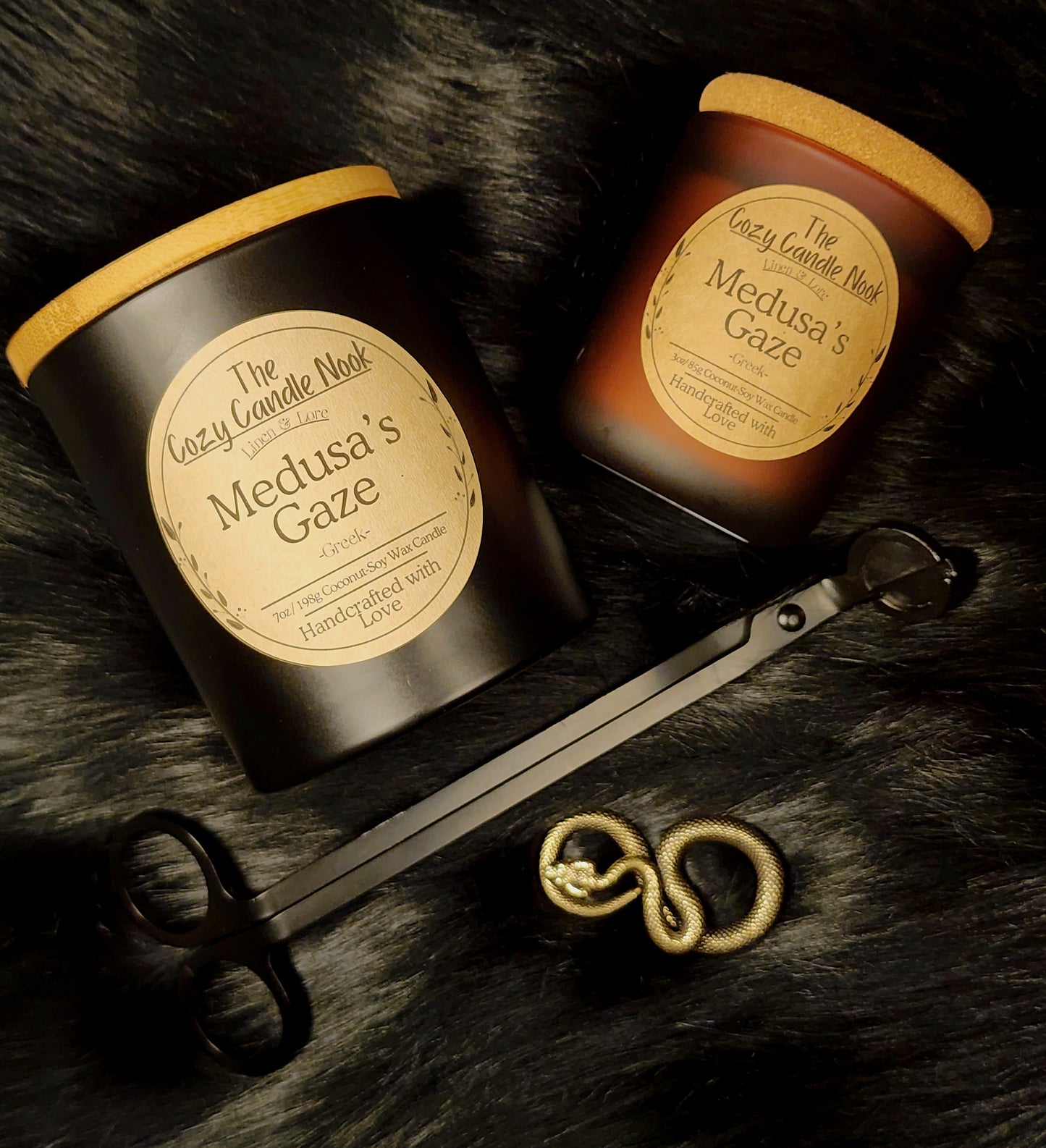 Medusa's Gaze Candle