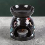 Dark Forest Print Wax & Oil Tealight Warmer