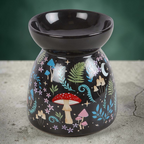 Dark Forest Print Wax & Oil Tealight Warmer
