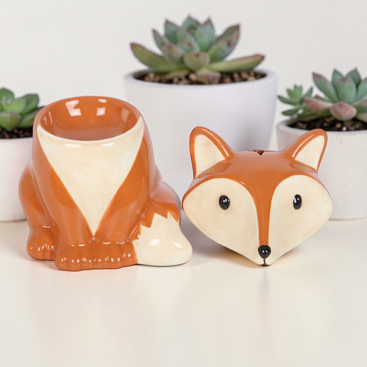 Fox Wax & Oil Tealight Warmer