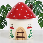 Mushroom House Wax & Oil Tealight Warmer