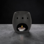 Black Skull Wax & Oil Tealight Warmer